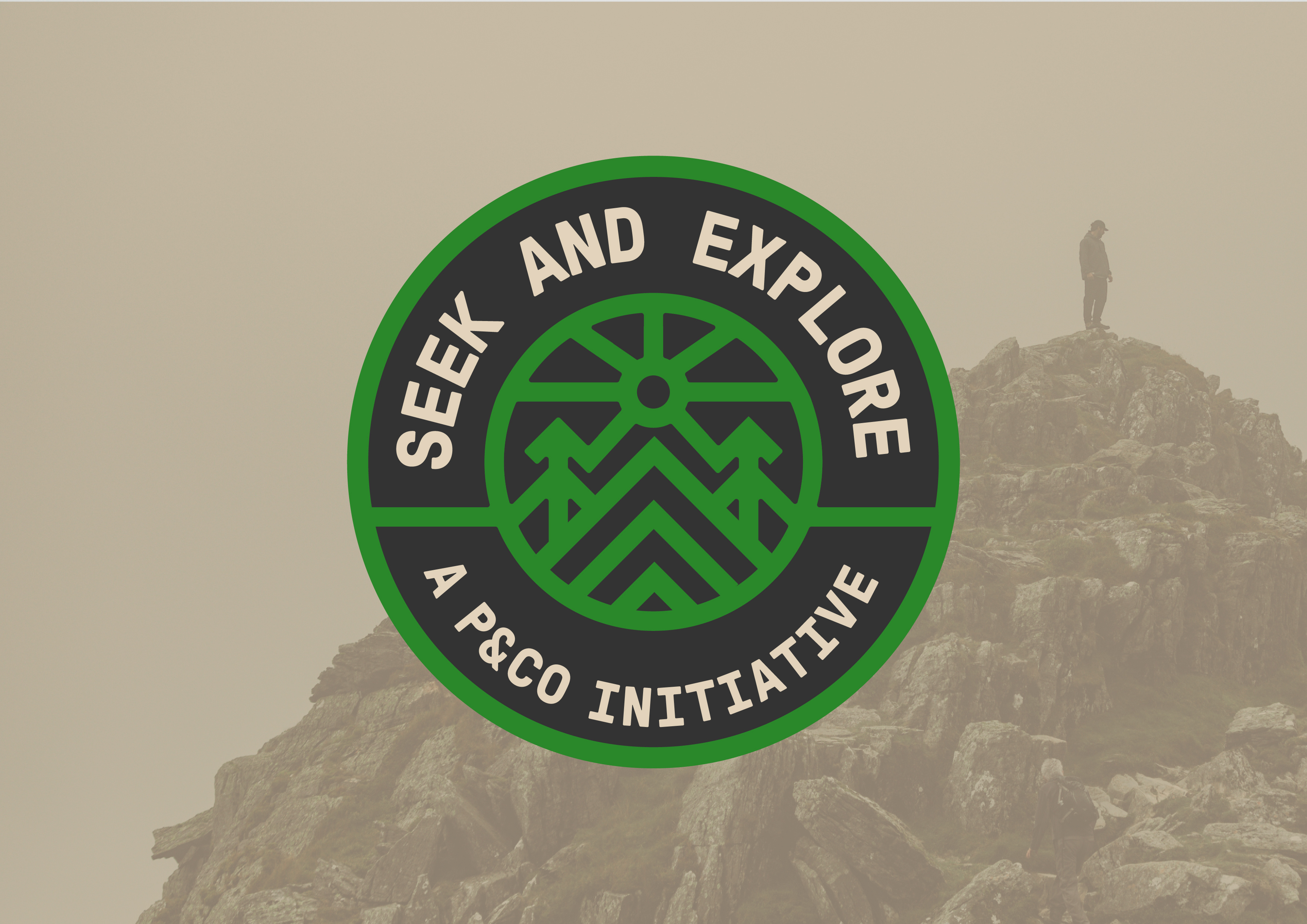 P&Co Field Tested Goods Graphic Ideas badge branding design explore identity illustration logo logo design nature pco travel type typography vintage badge