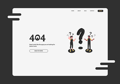 404 ERROR PAGE - LIGHT 404 404 error design figma ui ux