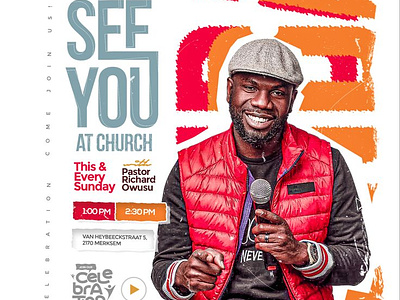 Church Flyer Design branding church churchflyer design flyer graphic design typography