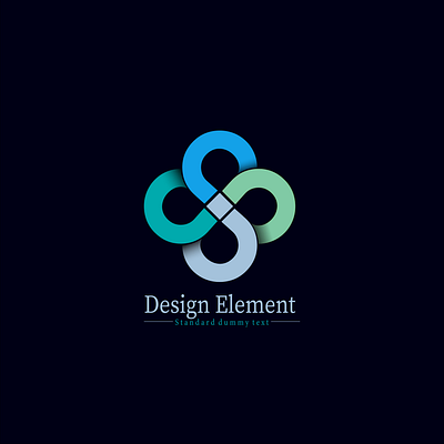 This is a logo Design Element. 3d branding graphic design logo ui