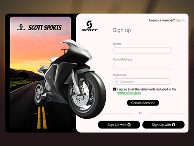 Sign up / Sign in Page UI mobile app design mockups sign in sign in page sign up sign up design sign up mockup sign up page sign up sign in ui design uiux web design