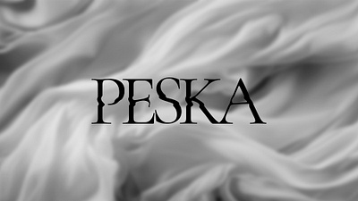 PESKA - Logo branding design graphic design logo typography