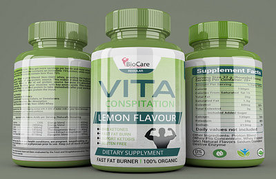 Supplement Bottle Label And Packaging Design bonestronger calcium cbd modern label design packaging pill powder product design supplement vitamin workout supplement