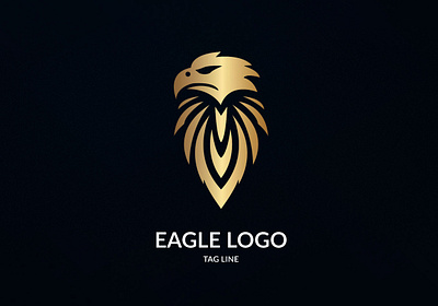 Eagle Head Logo animal branding design eagle graphic design illustration logo typography vector