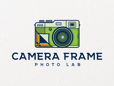 Camera Frame Logo Design 2d design branding camera camera logo design frame frame logo graphic design illustration logo photo vector