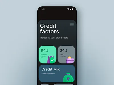 Icons for a credit screen case study credit score illustration credit ui design digital illustration graphic design icon illustration iconic illustrations illustration mobile screen money spot illustration ui ui illustrations vector vector illustration