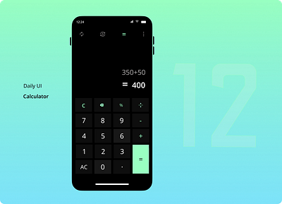Calculator app design calculator daily ui design mobile design ui ux