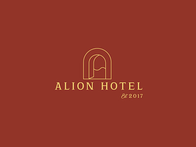 ALION HOTEL 3t branding alion hotel branding design graphic graphic design logo logo design logo hotel logo mark truong thanh thang vector