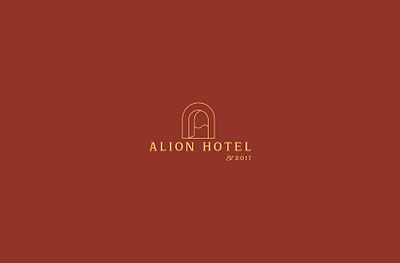 ALION HOTEL 3t branding alion hotel branding design graphic graphic design logo logo design logo hotel logo mark truong thanh thang vector