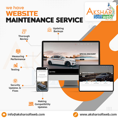 Website Maintenance aksharsoftweb aksharsoftwebofficial aspl maintenance service website websitemaintenance