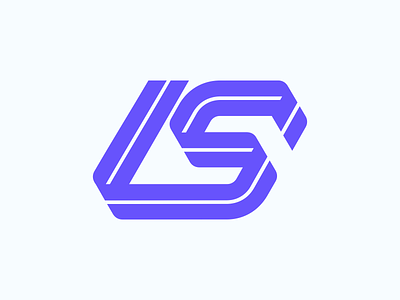 LS Monogram branding design geometry graphic design icon illustration letter logo ls mark minimalism modern monogram s