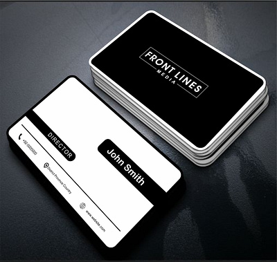 Business Card branding graphic design ui