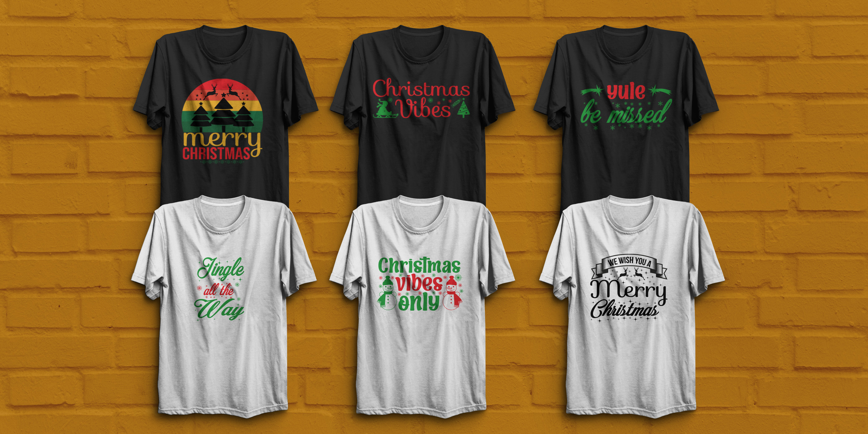 Christmas Day T Shirt Designs Bundle christmas christmas day christmas design design graphic design t shirts