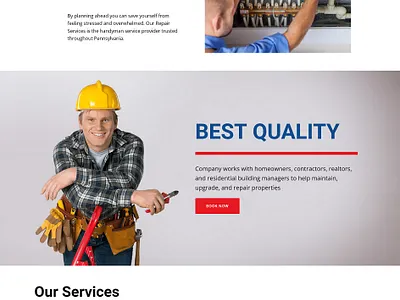 Web Design House Repair تصميم موقع خدمات منزلية baghdad iraq safnah web design website design العراق بغداد تصميم موقع موقع الكتروني