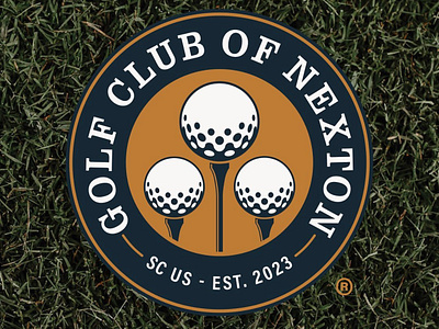 Logo design - Golf Club of Nexton branding design golf golf logo graphic design graphics logo logotype