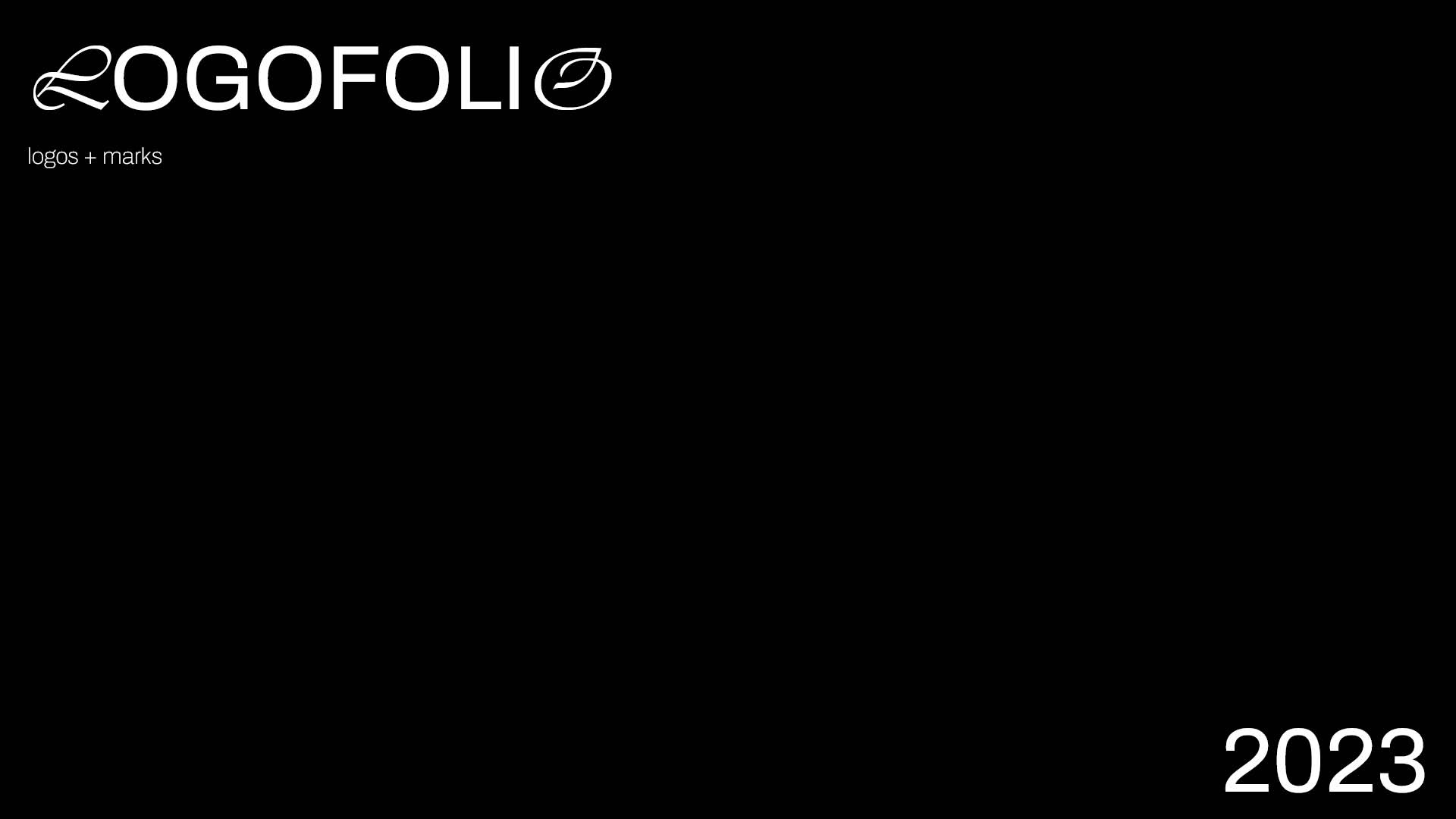 LOGOFOLIO 2023 (logos + marks) brand brand design brand identity branding design designer graphic design graphic designer identity illustration illustrator logo logo concept logo design logo designer logofolio logotype mark symbol visual identity