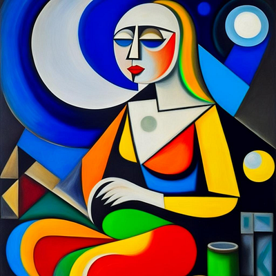 One1 art illustration picasso