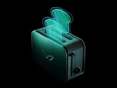 Ghost Toasts - Spooky Halloween Art 3d 3d designer animation art b2b branding cg cg art cg creative creative creative 3d design graphic design illustration illustrator logo motion designer motion graphics ui webdesign