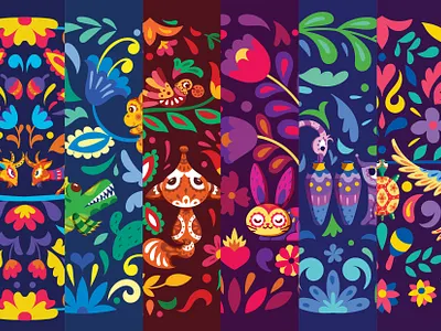 Folk Tales in Alebrijes Style aesops fables alebrije alebrijes art book illustration children illustration childrens book childrens illustration digitalart digitaldrawing folk art folk tales folklore illustration jataka tales mexican mexico panchatantra story book story illustration