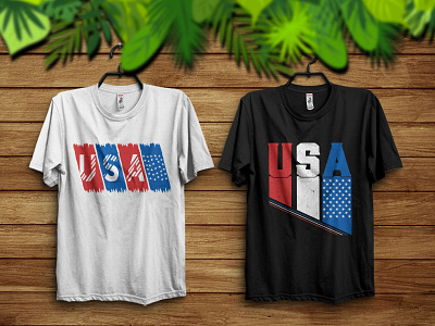 USA T-Shirt Design creative design creative t shirt custom custom t shirt design design graphic design illustration shirt design unique design usa t shirt design