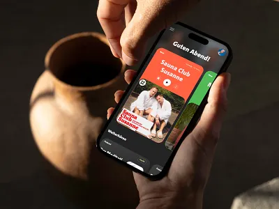 ARD albums app design audio content audio design audio gallery library media music playlist podcast product design streaming app ui design ux design