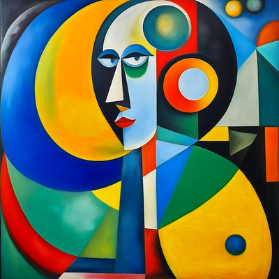 One11 art illustration picasso picasso style