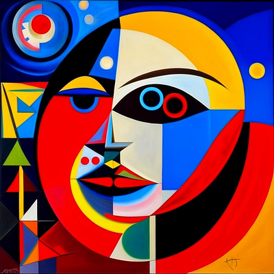 One16 art design illustration picasso picasso style