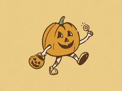 Happy Halloween Illustration! brand design branding graphic design illustration logo