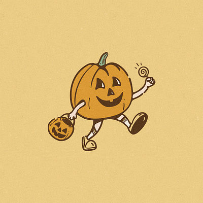 Happy Halloween Illustration! brand design branding graphic design illustration logo