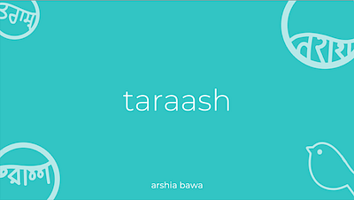 'taraash' design fashion accessories jewellery lifestyle accessories pendant product design resin scripts taraash typography