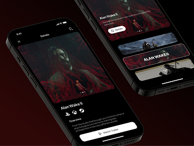 Gaming Wiki App - Mobile UI Design design flat gaming minimal mobile ui ui design uiux