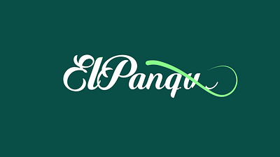 El Panqué Animation branding design graphic design logo logo animation motion graphics
