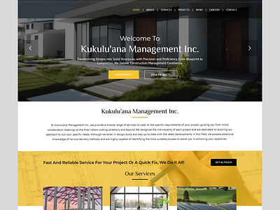 Kukulu'ana Website Apresentation branding design figma graphic design ui web