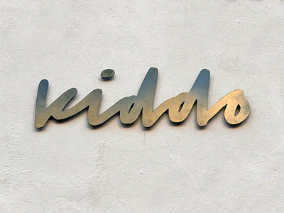 Kiddo Restaurant Wordmark branding branding design debut design graphic design illustration illustrator logo philadelphia restaurant wordmark