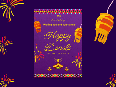 happy diwali flyers