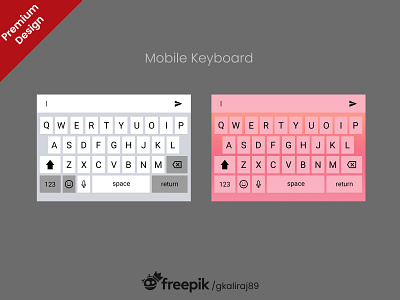 Mobile Keyboard UI Free download keyboard keyboard ui mobile key board mobile typepdad typepad