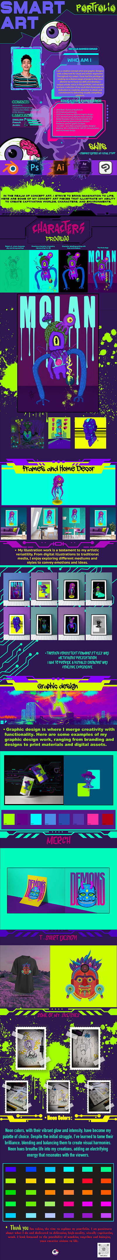 my portfolio branding character design concept art design graphic design illustration motion graphics portfolio tshirt art