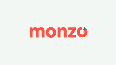 Monzo Bank Animation branding design graphic design logo logo animation motion graphics