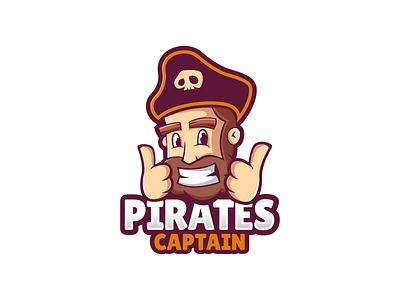 Pirates Logo Vector Design Template branding design graphic design illustration logo logos pirate pirate logo pirate vector vector