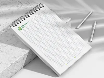 Notepad design made to order by "Petrochem Agro" enterprise. branding graphic design