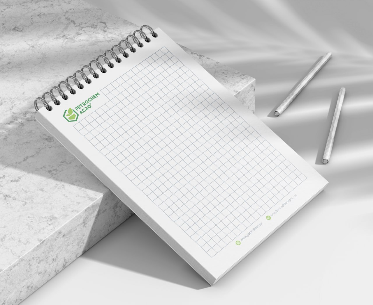 Notepad design made to order by "Petrochem Agro" enterprise. by Khamza