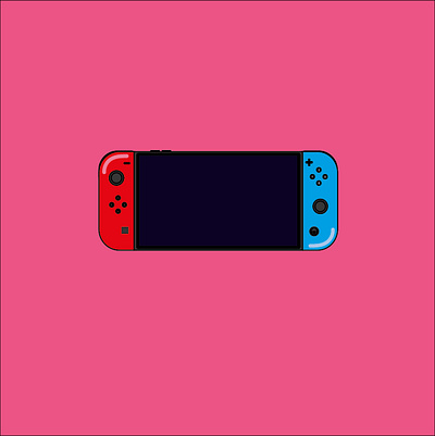 Nintendo Switch adobe art console design game graphic design illustration illustrator