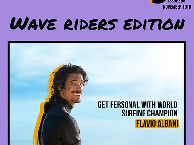 Coasty Magazine Cover 80s design action beach blur casual graphic design magazine cover nature ocean old school retro simple surfing web design