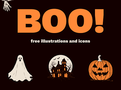 Free Halloween Illustrations & Icons design download free graphic design icon illustration svg vector