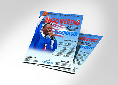 Flyer Design adobe photoshop branding flyer design graphic design institute print proggram study technology