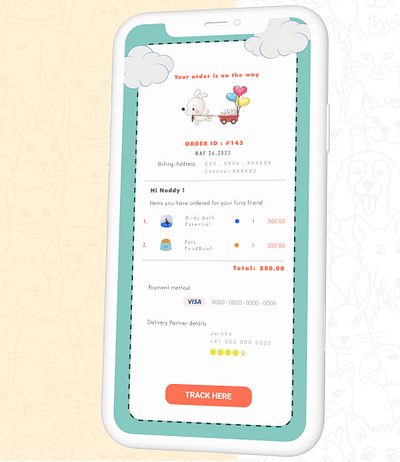 An email receipt app branding design graphic design illustration logo ui ux