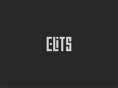 Elits - clothing brand logo businesslogo clothinglogo creativelogo flatlogo foodlogo iconlogo minimallogo wordmarklogo