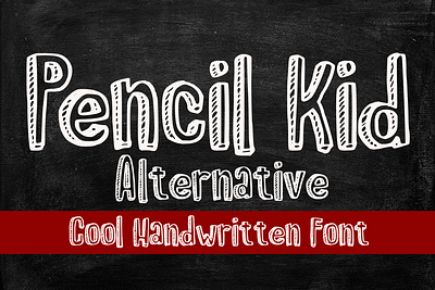 Pencil Kid Alternative Font cartoon comic design display font font font design graphic graphic design hand drawn font hand drawn type hand lettering handwritten headline lettering logotype text type design typeface typeface design typography