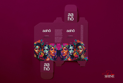 AAHO Cosmetics Package & Label Design