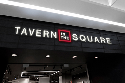 TAVERN IN THE SQUARE art direction branding identity packaging signage touchpoints